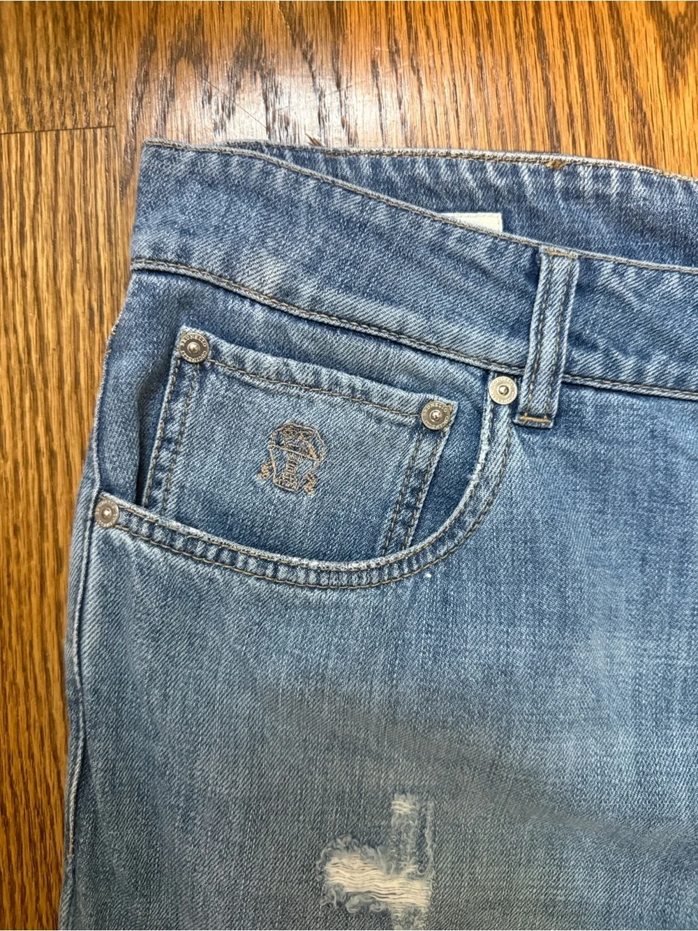 Brunello Cucinelli Leisure Fit Five Pocket Jeans
